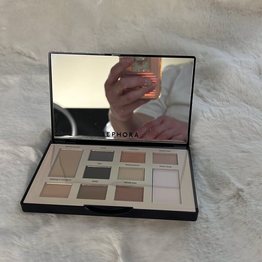 New No Box SEPHORA Sunbleached Filter Eye Shadow Palette